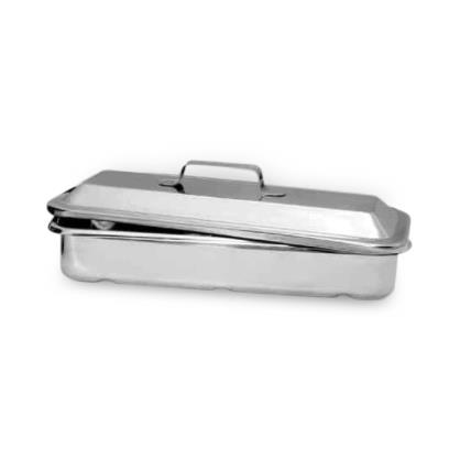Mopec Instrument Tray and Cover Set, 8.75" L x 5" W x 2" D - BA011 - 1 Each