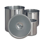 Mopec Inc Mopec Stainless Steel Storage Containers with Optional Lid BA020 - 1.0 Each