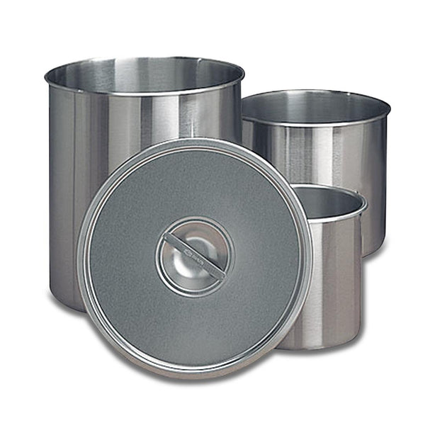 Mopec Inc Mopec Stainless Steel Storage Containers with Optional Lid BA020 - 1.0 Each