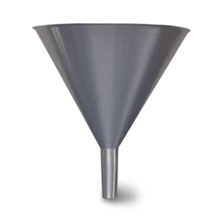 Mortech Stainless Steel Funnel with Vented Stem, 188 mL - BA045 - 1 Each