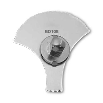 Mopec for Stryker, and Mortech Autopsy Saw Blade, Small Segmented with Arbor - BD108 - 1 Each