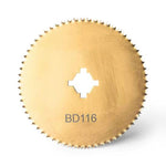 Mopec Inc SuperCut Autopsy Saw Blades BD116 - 1.0 Each