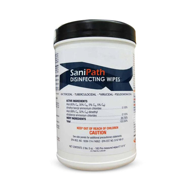 Mopec Inc SaniPath Disinfecting Wipes BE036 - 1.0 Each