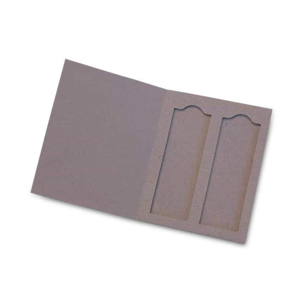 Mopec Holders Microscope Slide Folder for 20 Standard 3" x 1" Slides, Plastic, 20 Slide Capacity, White, Dimensions: 7.5" W x 0.25" D x 11.5" L - BH015 - 1 Each