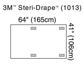 3M Steri-Drape X-Ray Image Intensifier Drapes 1013 - 1.0 Each