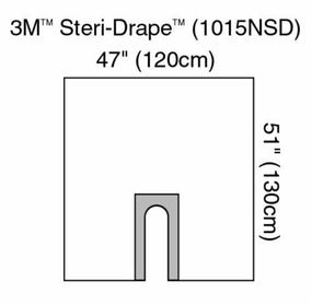 3M Steri-Drape U-drape 1015NSD 1015NSD - 100.0 Each