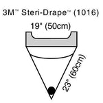 3M Steri-Drape 1016 Irrigation Pouches 1016 - 10.0 Each