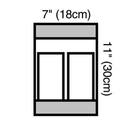 3M Steri-Drape Instrument Pouches 1018 - 10.0 Each