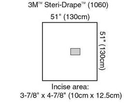 3M Steri-Drape Incise Drape 1060 - 10.0 Each