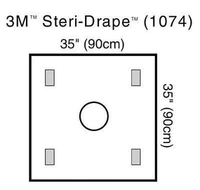 Wound Steri Drapes - 1074 - 40 Each - MDL-MMM1074