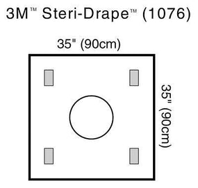 Wound Steri Drapes - 1076 - 40 Each - MDL-MMM1076