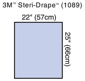 3M Steri-Drape 1089 Utility Sheets 1089 - 160.0 Each