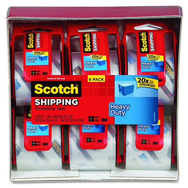 3M Heavy-Duty Shipping Tape 142-6 6.0 Each
