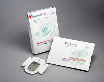 3M Tegaderm CHG ChlorGluc IV Securement Dressing 1659 25 Each