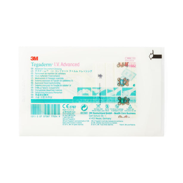 3M 3M Tegaderm I.V. Advanced Securement Dressing 1682 1 Each