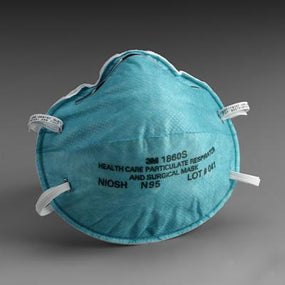3M 3M N95 NIOSH Respirator Mask 1860 1860S 20.0 Each