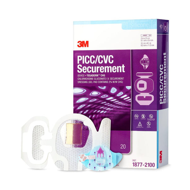 3M PICC / CVC Securement Devices 1877-2100 - 80.0 Each