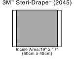 3M 3M Steri-Drape 2 Incise Drapes - MMM2045
