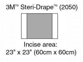 3M 3M Steri-Drape 2 Incise Drapes - MMM2050