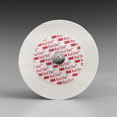 3M Red Dot Monitoring Electrodes with Micropore Tape 2249-50 1000 Each