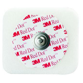 3M Red Dot Monitoring Electrodes with Foam Tape and Sticky Gel - MMM2560
