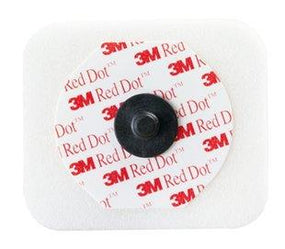 3M Red Dot Monitoring Electrodes with Foam Tape and Sticky Gel - MMM2570Z