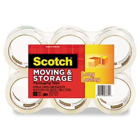 3M Moving & Storage Packing Tape 3650-6 6.0 Each