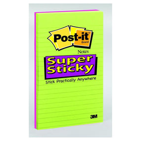 3M Post-It Super Sticky Note Pads 5845-SSUC 4.0 Each