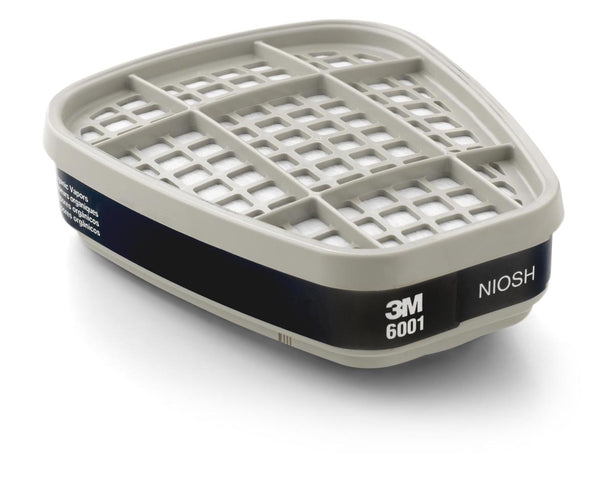 3M 3M Organic Vapor Cartridge 6001 6001 60.0 Each