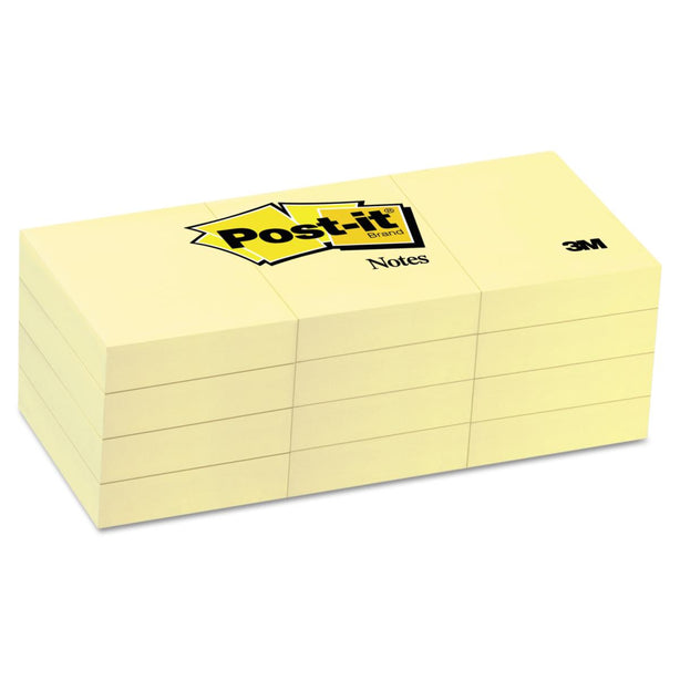 3M Post-It Notes 653-YW 12.0 Each
