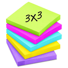 3M Post-It Super Sticky Note Pads 654-12SSUC 12.0 Each