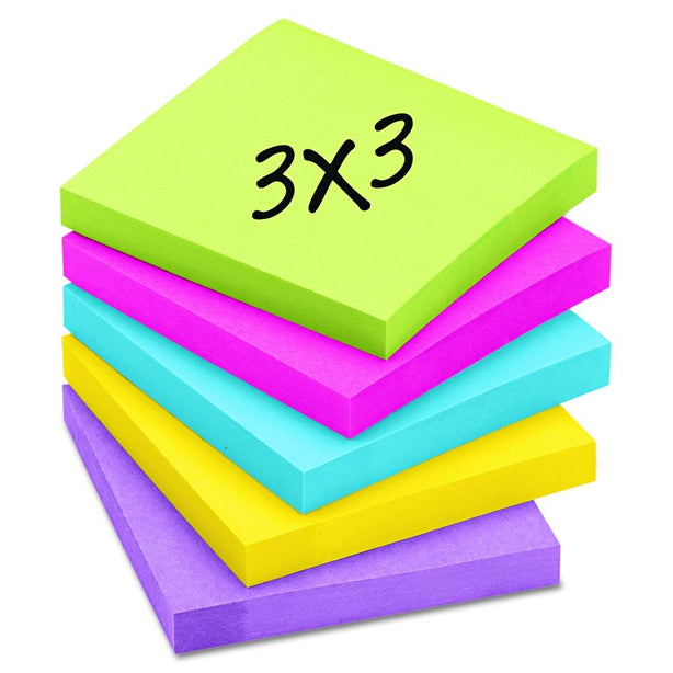 3M Post-It Super Sticky Note Pads 654-12SSUC 12.0 Each