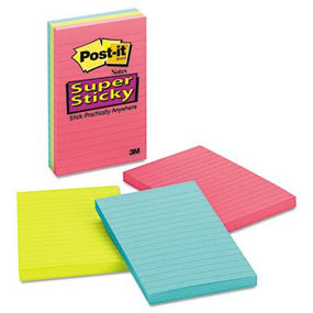 3M Post-It Super Sticky Note Pads 660-3SSUC 3.0 Each