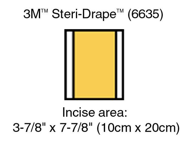 3M 3M Ioban 2 Antimicrobial Incise Drapes 6635 40 Each