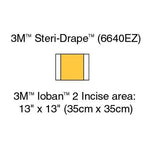3M 3M Ioban 2 Antimicrobial Incise Drapes 6640EZ 10 Each