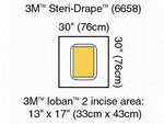 3M 3M Steri-Drape Pouches 6658 - 1.0 Each
