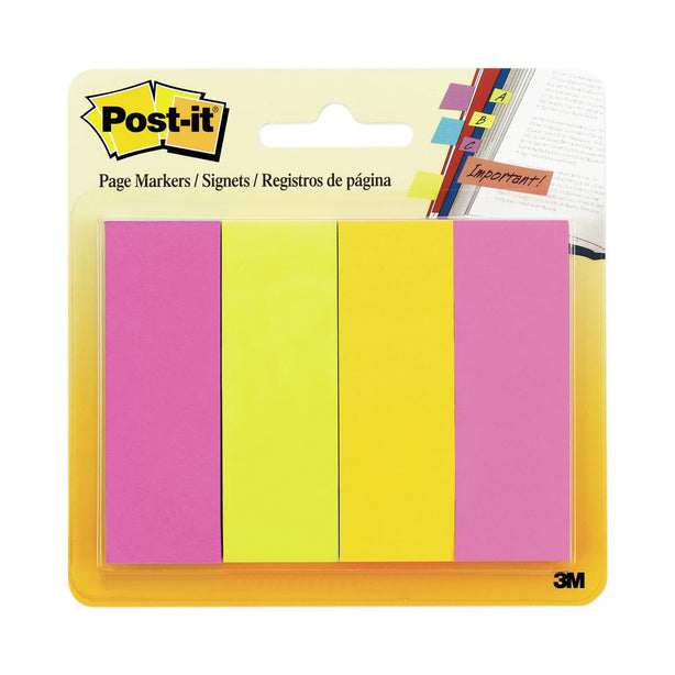 3M Post-It Page Marker Flags 671-4AU 4.0 Each