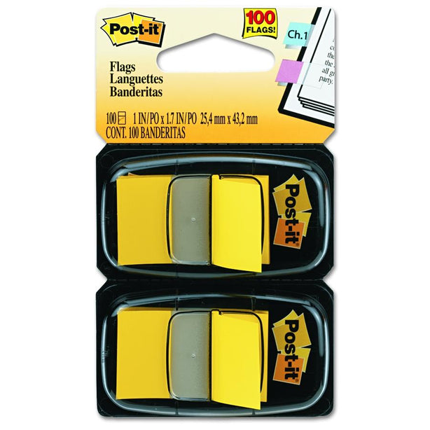 3M Post-It Flags 680-YW2 100.0 Each