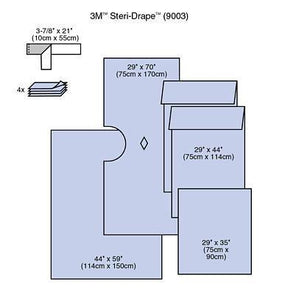 Orthopedic Steri-Drape Packs - 9003 - 20 Each - MDL-MMM9003