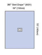 3M Steri-Drape Mayo Stand Adhesive Aperture Drapes 9031 50 Each