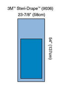 3M Steri-Drape Mayo Stand Adhesive Aperture Drapes 9036 240 Each