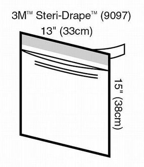 3M Steri-Drape Instrument Pouches 9097 - 200.0 Each