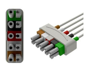 3M Reusable AAMI Connector Leadwires AA29306 - 1.0 Each