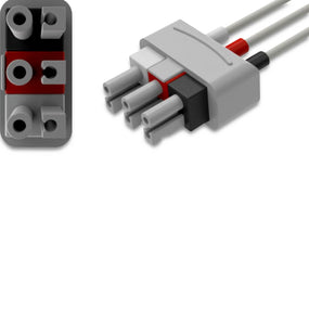 3M Reus Twin-Pin AAMI Connector Leadwires AA51102 - 1.0 Each