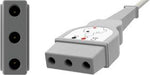 3M Yokemate LWS ECG Cable with Safety DIN Connector D3C68 - 1.0 Each