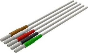 3M Reusable Safety DIN Connector Leadwires D40106 - 1.0 Each