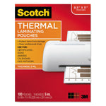 3M Scotch Thermal Laminating Pouches TP5854100 100 Each