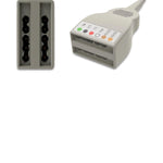 3M Yokemate LWS ECG Cable with Safety DIN Connector YMC10PH55 - 1.0 Each