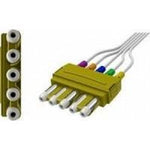 3M Five-Lead Universal Shielded Disposable Leadwires YMDLW5SP - 1.0 Each
