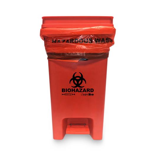 Mtc Bio BowTie Biohazard Bags and Bin A8000B - 1.0 Each